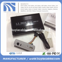 Alliage d&#39;aluminium USB 2.0 SATA Disque dur externe 3,5 &quot;/ disque dur